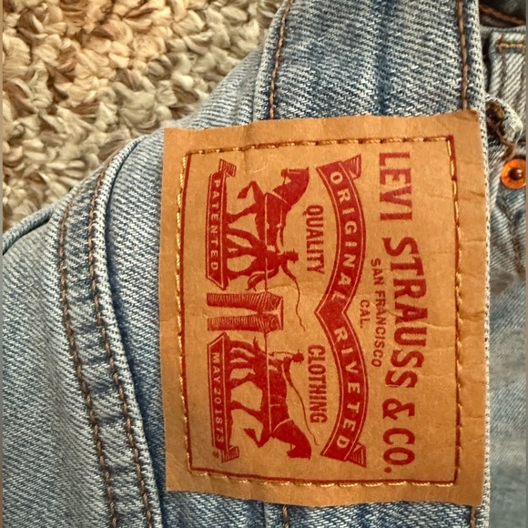 levi's jeans wedgie straight size 24 - Picture 3 of 3